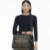 Monogram Jacquard Medium Tote Bag