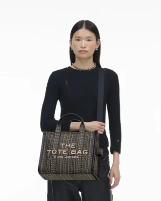 Monogram Jacquard Medium Tote Bag
