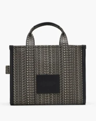 Monogram Jacquard Medium Tote Bag