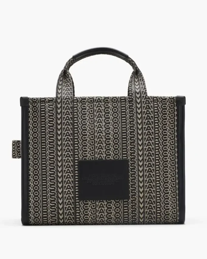 Monogram Jacquard Medium Tote Bag
