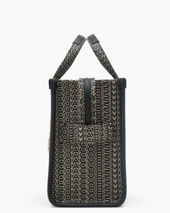 Monogram Jacquard Medium Tote Bag