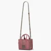 Monogram läder Tote Bag med axelrem Monogram läder Tote Bag med axelrem