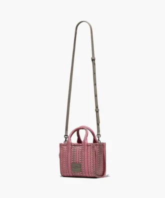 Monogram läder Tote Bag med axelrem Monogram läder Tote Bag med axelrem