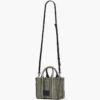 Monogram läder Tote Bag med axelrem Monogram läder Tote Bag med axelrem