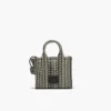 Monogram läder Tote Bag med axelrem Monogram läder Tote Bag med axelrem