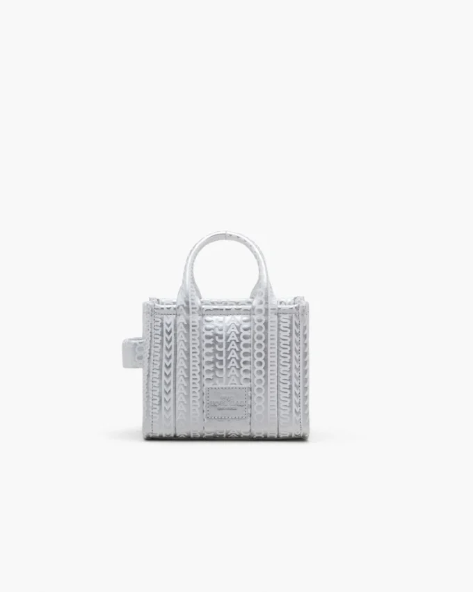 Monogram Metallic Crossbody Tote Bag Monogram Metallic Crossbody Tote Bag