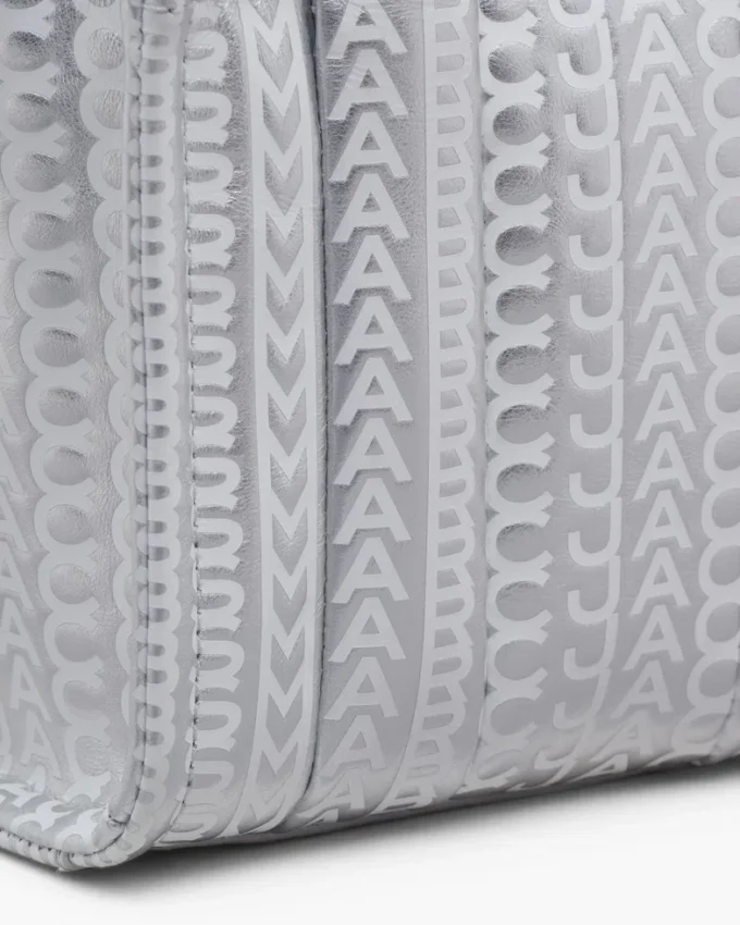 Monogram Metallic Crossbody Tote Bag Monogram Metallic Crossbody Tote Bag