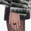 Monogram Pave-ringen Monogram Pave-ringen
