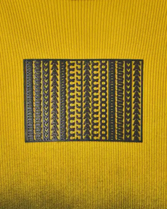 Ombré-sprayad krympad T-shirtklänning