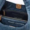Patchwork Denim Sack Bag