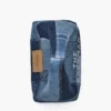 Patchwork Denim Sack Bag