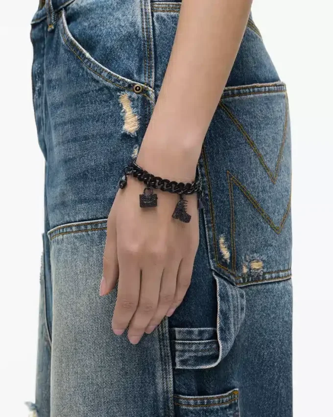 Pave Mini Icon Charm-armband