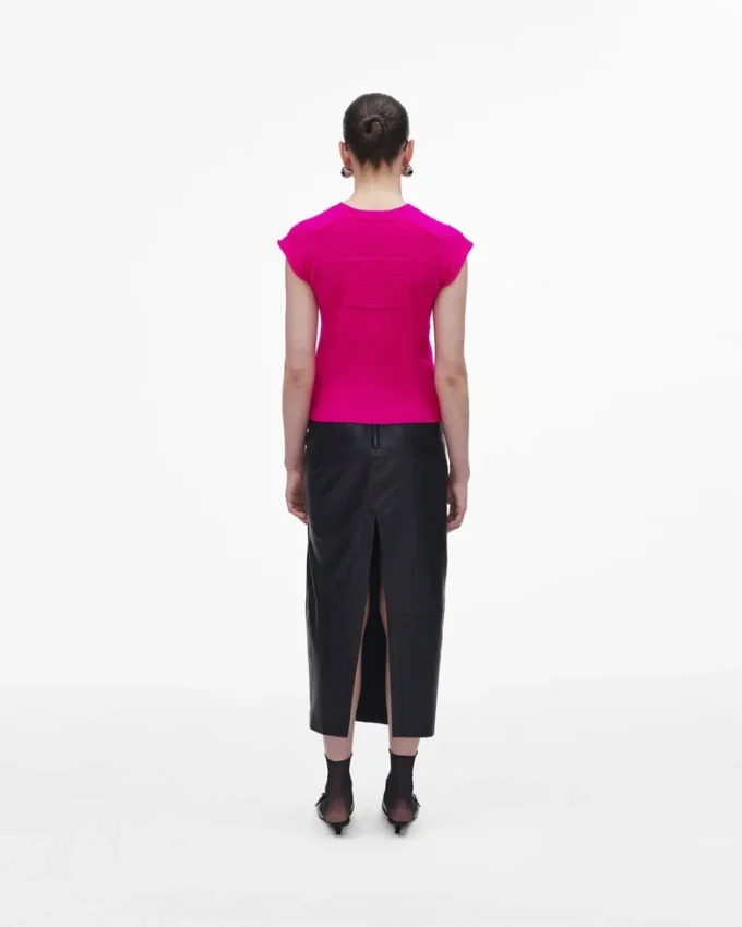 Pilled Cap Sleeve Vest