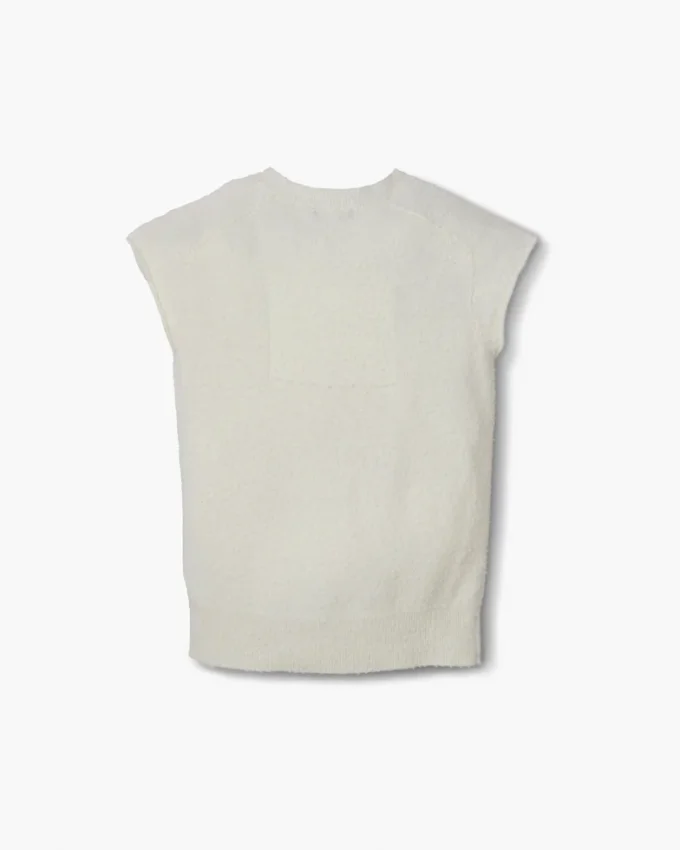 Pilled Cap Sleeve Vest Pilled Cap Sleeve Vest