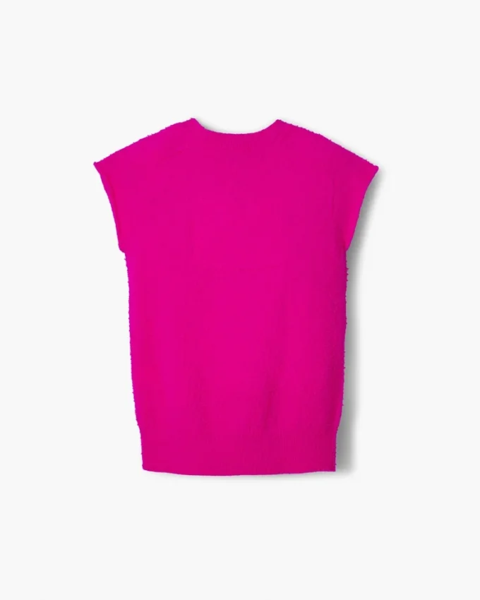 Pilled Cap Sleeve Vest