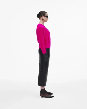 Pilled Hook and Eye Cardigan