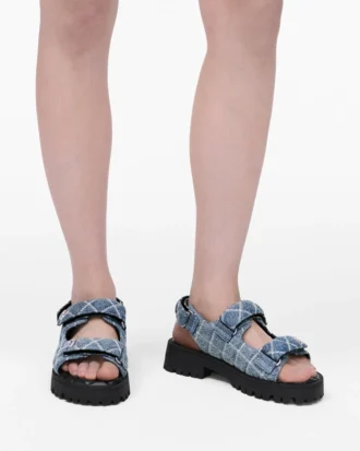 Quilted Denim Sunny Sandal Quilted Denim Sunny Sandal