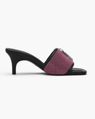 Rhinestone J Marc-sandaler med klack Rhinestone J Marc-sandaler med klack