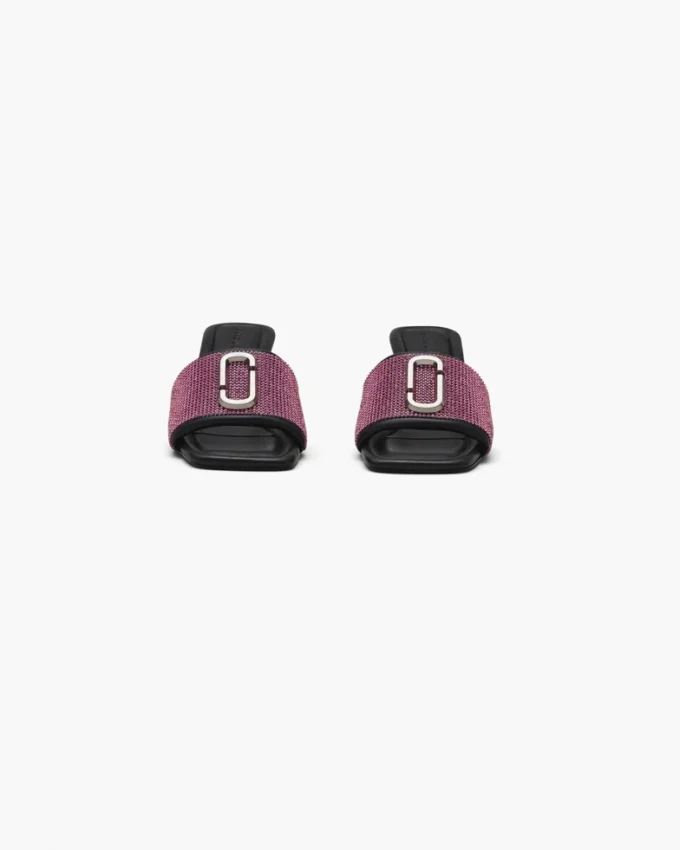 Rhinestone J Marc-sandaler med klack