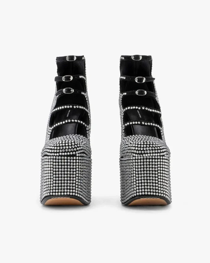 Rhinestone Kiki-ankelboots Rhinestone Kiki-ankelboots