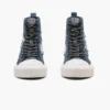 Rip And Repair Denim High Top Sneaker