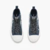 Rip And Repair Denim High Top Sneaker
