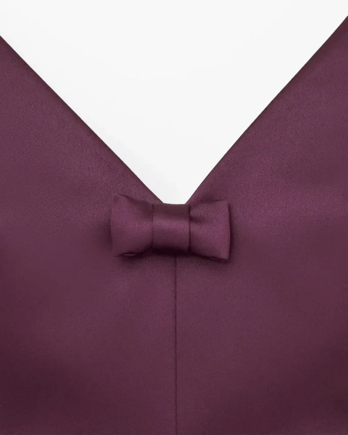 Satin Bow Dress