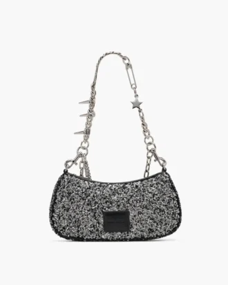Sequin Charm-axelväska