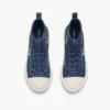 Sequin Daisy Denim High Top Sneaker Sequin Daisy Denim High Top Sneaker