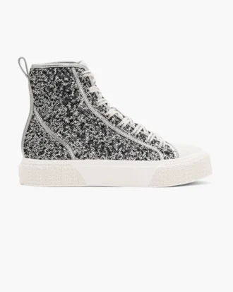 Sequin High Top Sneaker