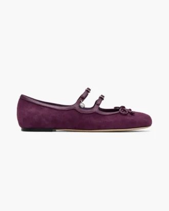 Suede Kiki Ballerina