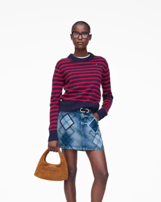 Suede Mini Sack Bag
