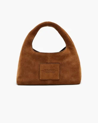 Suede Mini Sack Bag