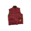 Tartan-pufferväst