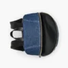 The Biker Colorblock Denim Stor ryggsäck