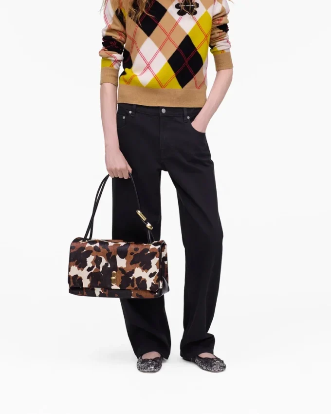 The Cow Haircalf Large Dual Bag