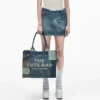 The deconstructed large Tote Bag in denim The deconstructed large Tote Bag in denim