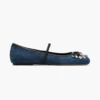The Gem Denim Sabrina Ballerina