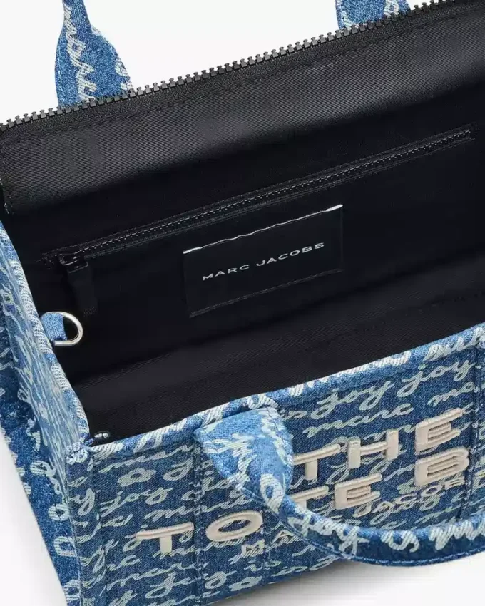 The Joy Denim Small Tote Bag The Joy Denim Small Tote Bag