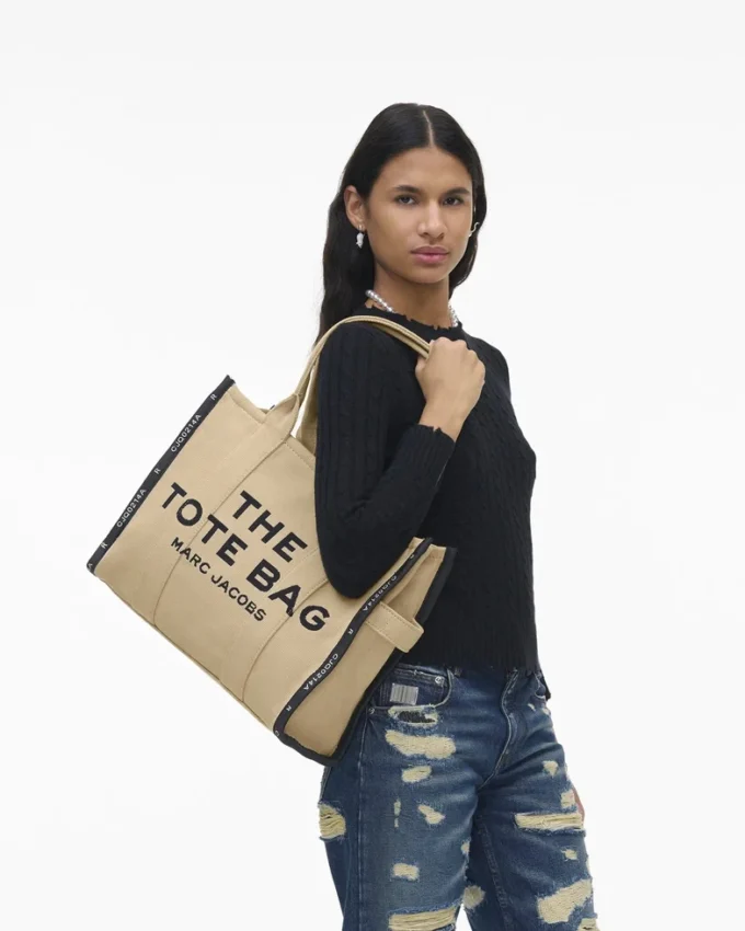 The large jacquard Tote Bag The large jacquard Tote Bag