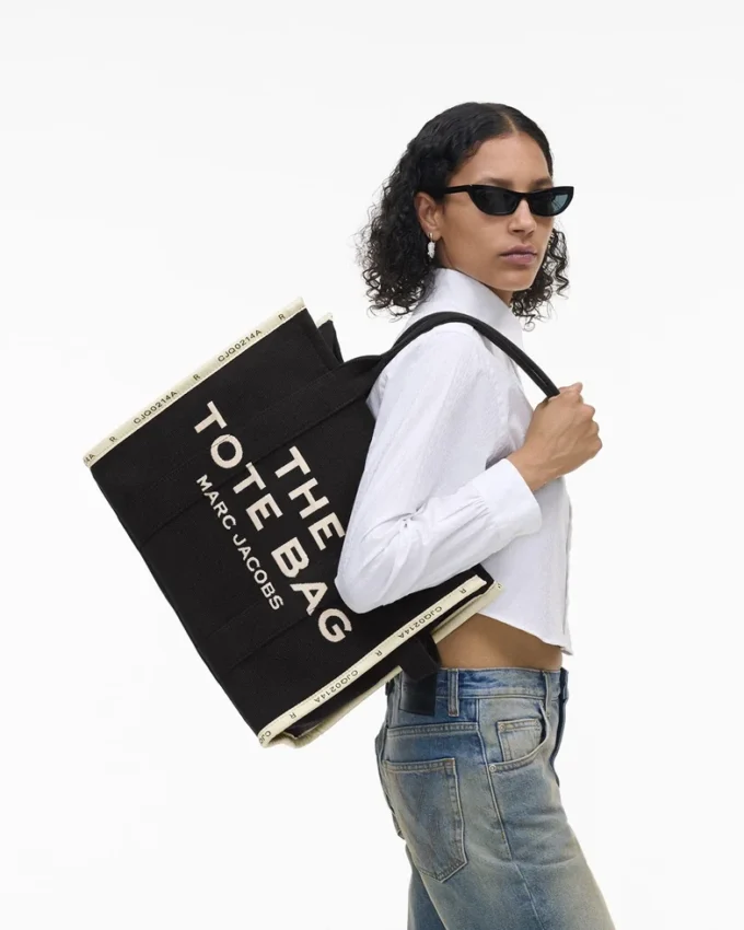 The large jacquard Tote Bag The large jacquard Tote Bag
