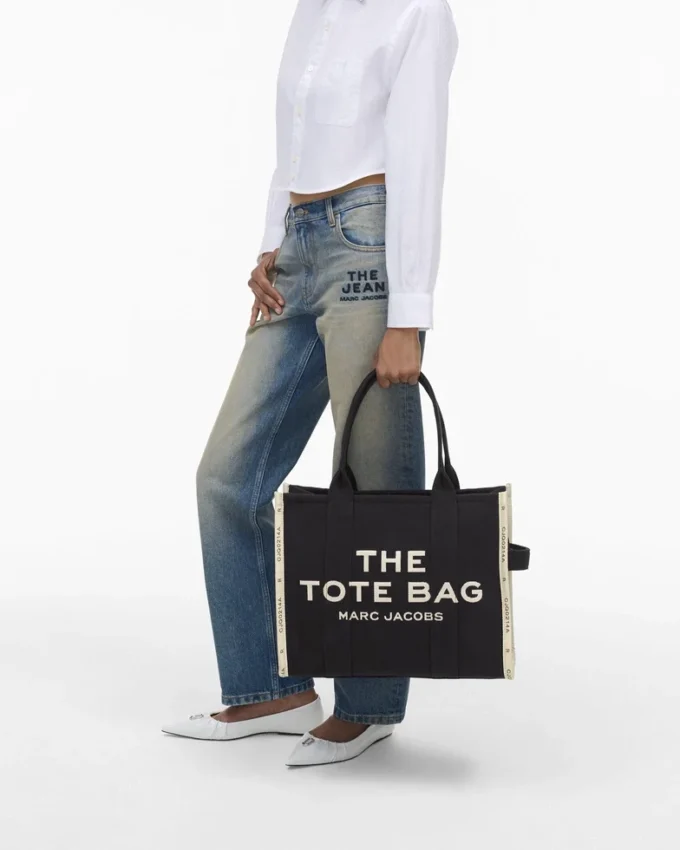 The large jacquard Tote Bag The large jacquard Tote Bag