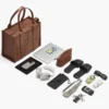 The large leather Tote Bag The large leather Tote Bag