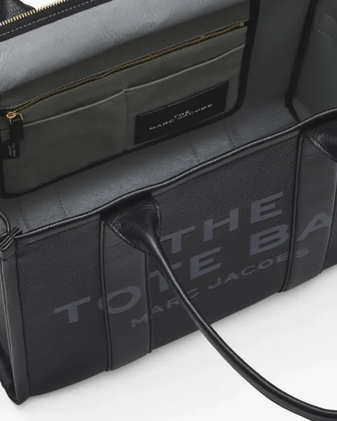 The large leather Tote Bag The large leather Tote Bag