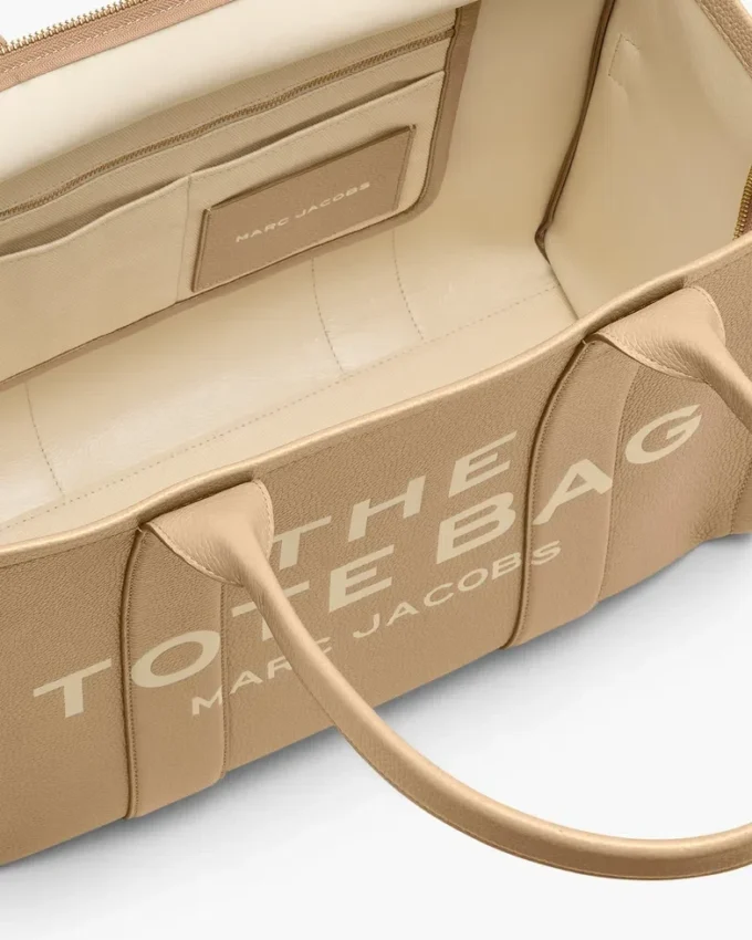 The large leather Tote Bag The large leather Tote Bag
