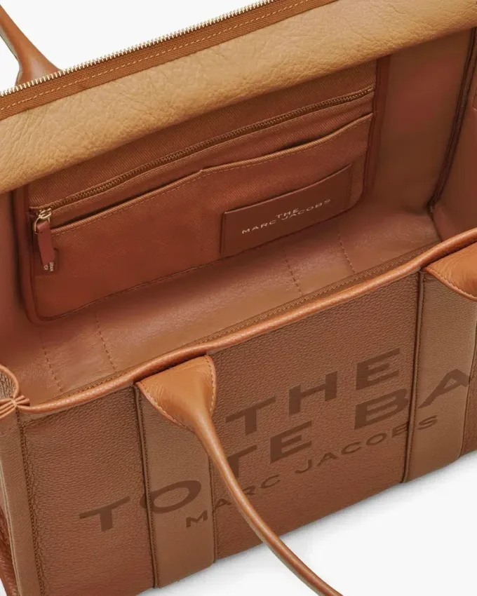 The large leather Tote Bag The large leather Tote Bag