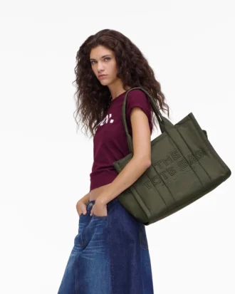 The large Puffy Nylon Tote Bag