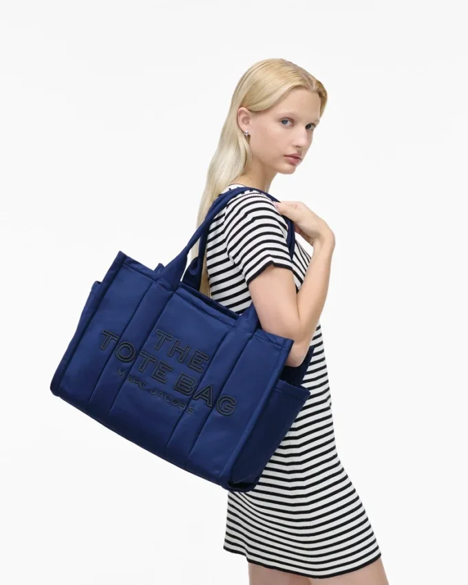The large Puffy Nylon Tote Bag The large Puffy Nylon Tote Bag