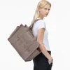 The large Puffy Nylon Tote Bag The large Puffy Nylon Tote Bag