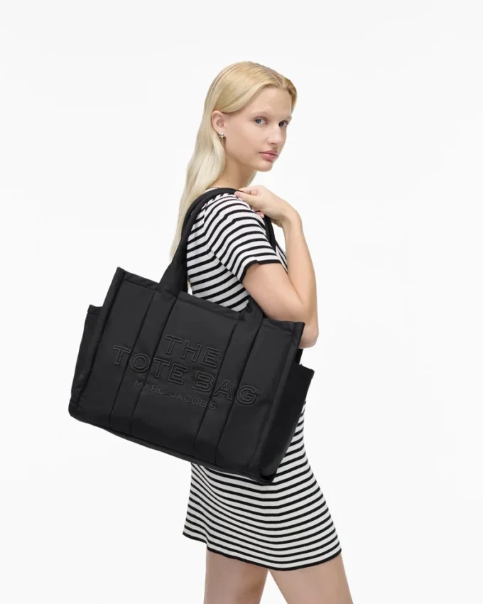 The large Puffy Nylon Tote Bag The large Puffy Nylon Tote Bag